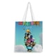 thumbnail image 1 of Out of the Nest Bolso de tela con estampado de lienzo para mujer, bolsa de compras reutilizable y estética, con cremallera interior, regalo para mujer,40*45cm., 1 of 6