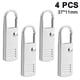 thumbnail image 5 of 4 piezas de repuesto para tiradores de cremallera, extensiones para cremalleras de equipaje, etiquetas para cremalleras de mochila, manijas, reparación de maletas., 5 of 8