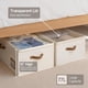 thumbnail image 3 of Organizador Bajo Cama StorageWorks 30L Algodán Cierre, 3 of 3