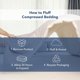 thumbnail image 5 of Cubrecolchón Serta Memory Flex Soft Full con 2 almohadillas, 5 of 7