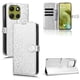 thumbnail image 1 of Funda Cartera Lunares Motorola Edge G86 Power 5G con Tarjetero, Correa y Soporte Plata, 1 of 6