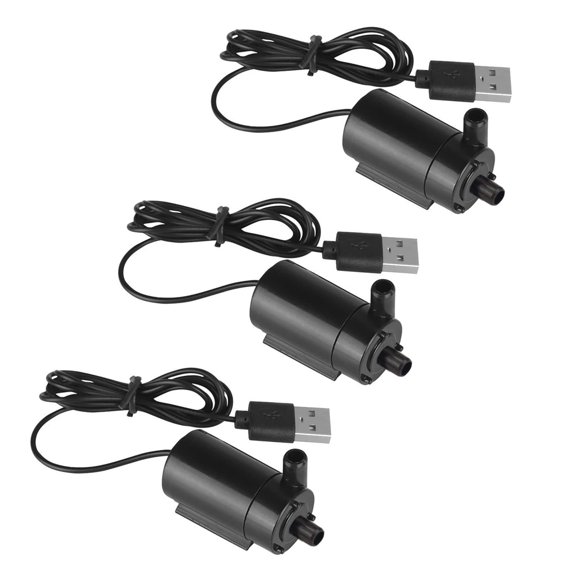Bomba de Agua Sumergible SIPYTOPF DC 3-5V USB Mini Pack de 3