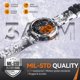 thumbnail image 4 of Reloj inteligente Foxhawk Military de 1,45" con GPS e impermeabilidad 3ATM, 4 of 9