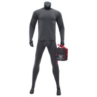 Giovacchino - Pack De Camiseta Y Calza Termica Primera Capa Hombre Con Bolso Regalo Talla L