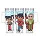 thumbnail image 1 of Xavier Riddle y el Museo Secreto Vaso aislado de acero inoxidable con asa, diseño temático, regalo para familia, amigos y fans; incluye pajita y encaja en el portavasos estándar, 40 oz, 1 of 6