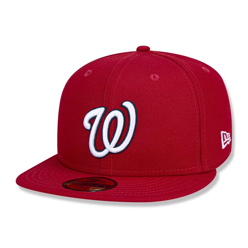 Gorra New Era De La Colección Auténtica De Los Washington Nationals