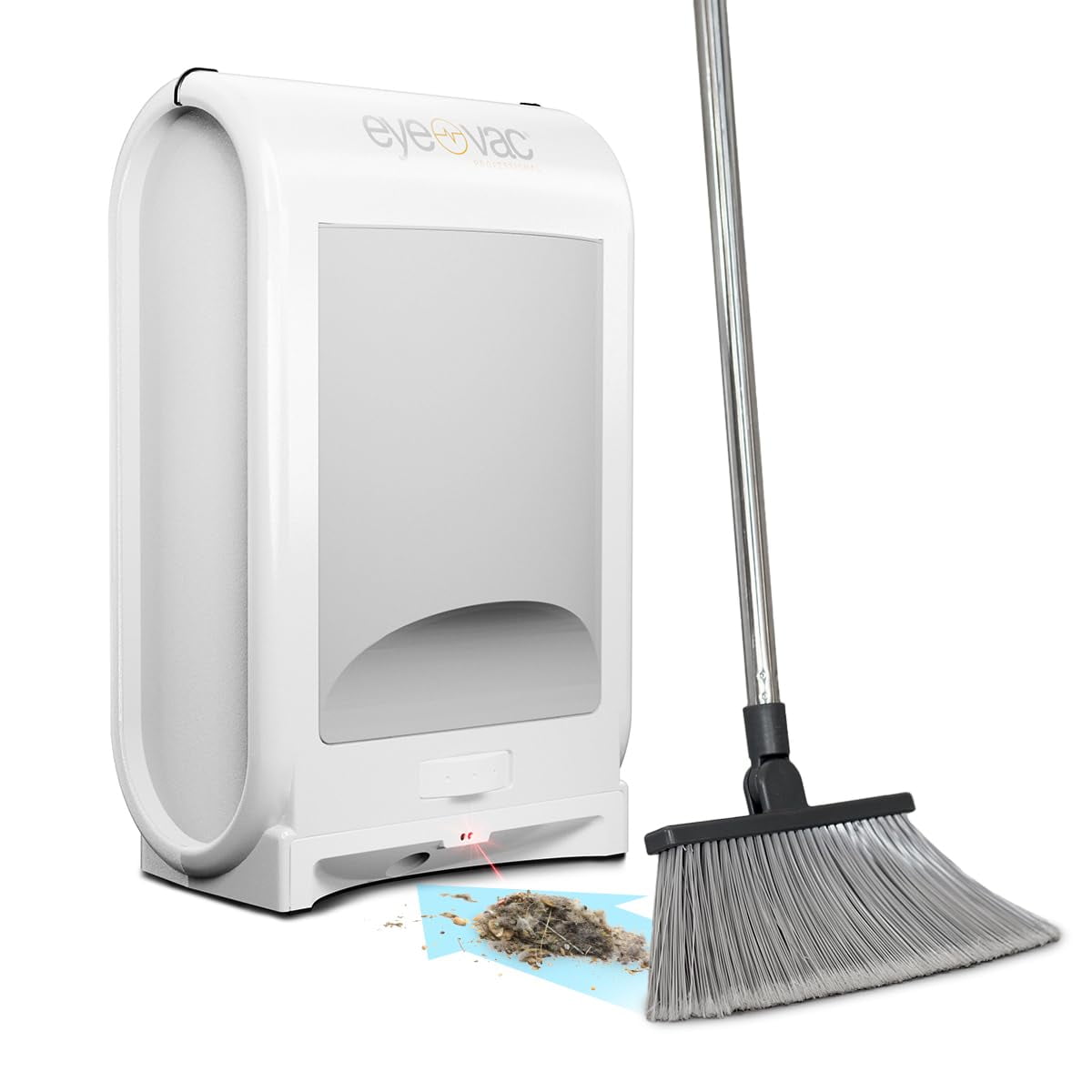 Aspiradora Sin Contacto Eye-vac Pro, Recipiente Sin Bolsa De 1400 W, Color Blanco