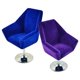 thumbnail image 2 of 2pcs Dollhouse Arm Chair 1:12 Escala Sillones Flocados Muebles Para Ni?os, 2 of 5