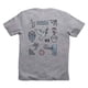 thumbnail image 2 of Polera Sketchy Heather Grey, 2 of 2
