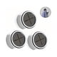 thumbnail image 1 of 1/3/8pcs Kitchen Towel Holder, Self Adhesive Wall Dish Towel Hook, Round Wall Mount Towel Holder For Bathroom, Kitchen And Home, Wall, Cabinet, Garage, No Drilling Required, 1 of 3