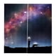 thumbnail image 3 of Set 2 Paneles Impresión De Fotos Digitales Blackout 3D Cortinas Star Sky, 3 of 5