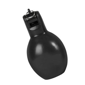 Magideal - Silbato De Mano Ligero, Silbato De Seguridad Para Exteriores, Equipo Para Adultos Y Niños, Sonido Fuerte. Negro