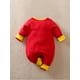 thumbnail image 2 of Cute Tiger Graphic Long Sleeve Baby Bodysuit, Infant Boy's Cotton Casual Romper, 2 of 5