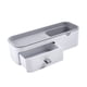 thumbnail image 2 of Organizador De Baño Estantes Gris, 2 of 3