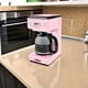 thumbnail image 5 of Cafetera Nostalgia Retro, 12 tazas, programable, LED rosa, 5 of 8