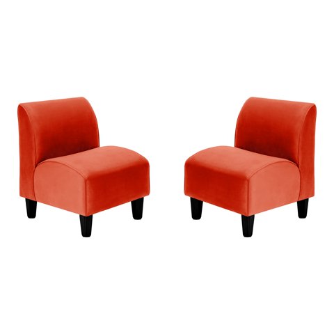 Bodevir - Set Poltrona Soft 1C Felpa 00 Naranja