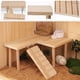 thumbnail image 2 of Reptiles Hideout Madera con Rampa de Escalada Dragon Bearded Hide Cueva Madera Acuarios y Terrarios Accesorios (tamaño grande en forma de L), 2 of 3