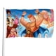 thumbnail image 1 of Hércules Bandera impresa con temática, regalo perfecto para fanáticos, amigos y familiares, y adecuada para actividades al aire libre e interiores, decoraciones de fiesta. 90 cm × 150 cm., 1 of 6