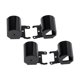 thumbnail image 3 of 4x Laptop LCD Bisagras Cover Para HP 250 255 G6 15-BS 15-BW 15-BR Negro, 3 of 5