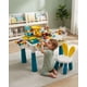 thumbnail image 1 of Mesa Didáctica De Bloques Para Niños Con Silla Conejito., 1 of 6