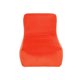 thumbnail image 2 of Pouf Tatto 2 Cuerpos Felpa Naranja, 2 of 6