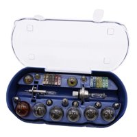 Ioensy - 30X Kit De Fusibles De Bombilla De Luz De Emergencia Para Automóvil H4 H7 Juego De Fusibles De Bombillas De Iluminación Halógena