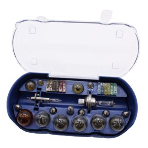 Ioensy - 30X Kit De Fusibles De Bombilla De Luz De Emergencia Para Automóvil H4 H7 Juego De Fusibles De Bombillas De Iluminación Halógena