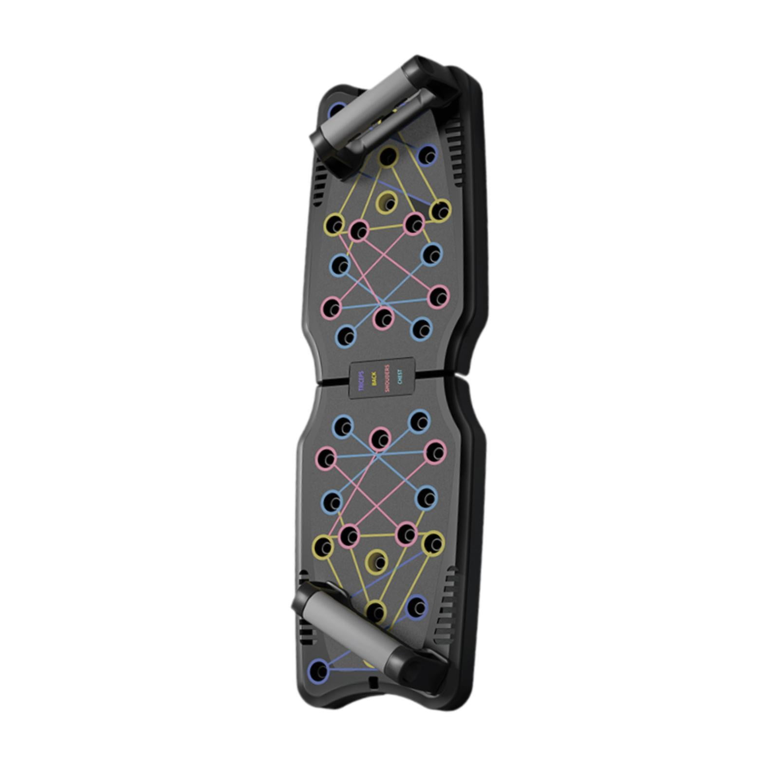 Magideal - Mangos Para Flexiones, Diapasón Para Flexiones, Cómoda Tabla De Entrenamiento Plegable, Dispositivo De Entrenamiento Para Entrenamiento De Fuerza, Bra