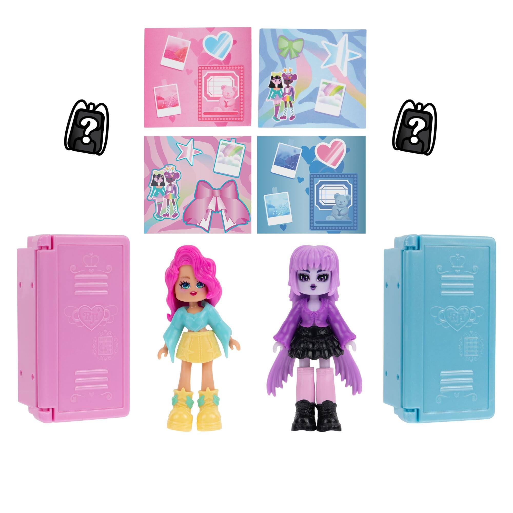 Toy Royale High Surprise Locker - Paquete de 2 con 2 muñecas +5