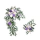 thumbnail image 4 of 2x Flores De Arco De Boda Flores De Esquina Verdes Para Vacaciones De Cumpleaños, 4 of 5