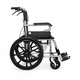 thumbnail image 2 of Silla Ruedas Plegable Aluminio Ligera Premium Con Freno, 2 of 7