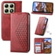 thumbnail image 1 of Funda Flip FOXDOCK para Xiaomi 14T Pro 5G , Estilo Billetera con Diseño Rombo, Correa de Mano y Soporte, Uso Diario, 1 of 6
