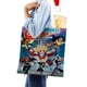 thumbnail image 4 of Super Hero Girls Bolso de tela con estampado de lienzo para mujer, bolsa de compras reutilizable y estética, con cremallera interior, regalo para mujer, 35 × 40 cm., 4 of 6