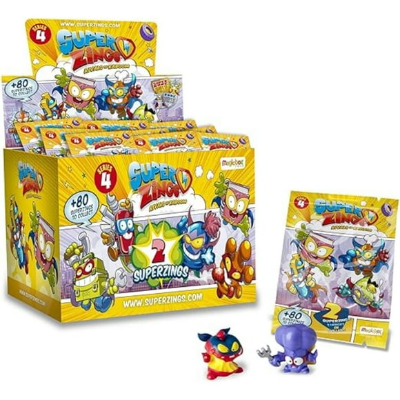 Figura SuperZings Two Pack Sz Temporada 4, 2 Un