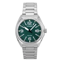Reloj Analógico Citizen Eco-Drive Acero Inoxidable Esfera Verde 100M Hombre