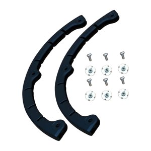 Magideal - 2 Uds Tiras Protectoras De Snowboard Tiras De Cubierta De Cubierta De Longboard Protector De Cubierta De Monopatín De Repuesto Para Monopatín Estándar Estilo A