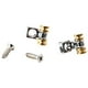 thumbnail image 4 of 2 Rodillos De Guitarra Resistentes Al Desgaste Con Tornillo Para Piezas De Repuesto., 4 of 5