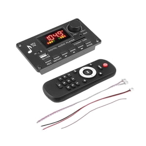 Bothyi - Módulo De Audio 12V Usb Tf Usb Fm Radio De Coche Con Placa Amplificadora Rc Tws Mp3