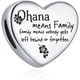 thumbnail image 1 of Charm Corazón Ohana Compatible Pandora 4.5mm Familia, 1 of 3