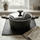 thumbnail image 1 of Olla Antiadherente Cuisine Tapa De Cristal 2.6 litros Fissman, 1 of 10