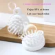 thumbnail image 3 of Wet and Dry Scalp Massage Brush Head Cleaning Adult Soft Household Bath Massage Comb Silicone Shampoo Brush Head Massager, 3 of 3