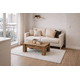 thumbnail image 4 of Alfombra sintetica Deco PET New Collection Blanca Diseño Moderno Lavable Indoor/Outdoor0,9x1,5 mts, 4 of 4