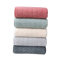 Bothyi - 5 Toallas De Baño De Terciopelo Coral, Toalla Absorbente Portátil Para Viajes, Yoga, Playa