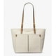 thumbnail image 1 of Cartera Michael Kors Pocket Logo beige Talla Única, 1 of 3