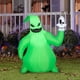 thumbnail image 2 of Oogie Boogie inflable con calavera de Disney Gemmy de 107 cm de altura, 2 of 5