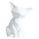 thumbnail image 1 of Juego De 2 Estatuillas Geométricas De Cerámica Con Forma De , Escultura De Animales, Decoración De Estantería, Blanco S, Negro, L, 1 of 2