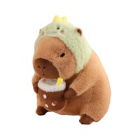 Magideal - Muñeco De Peluche De Capibara, Decoración De Sala De Estar, Regalos Creativos Que Acompañan Al Juguete Para Dormir Para Adolescentes, Adultos, Niños, Dinosaurio 30Cm