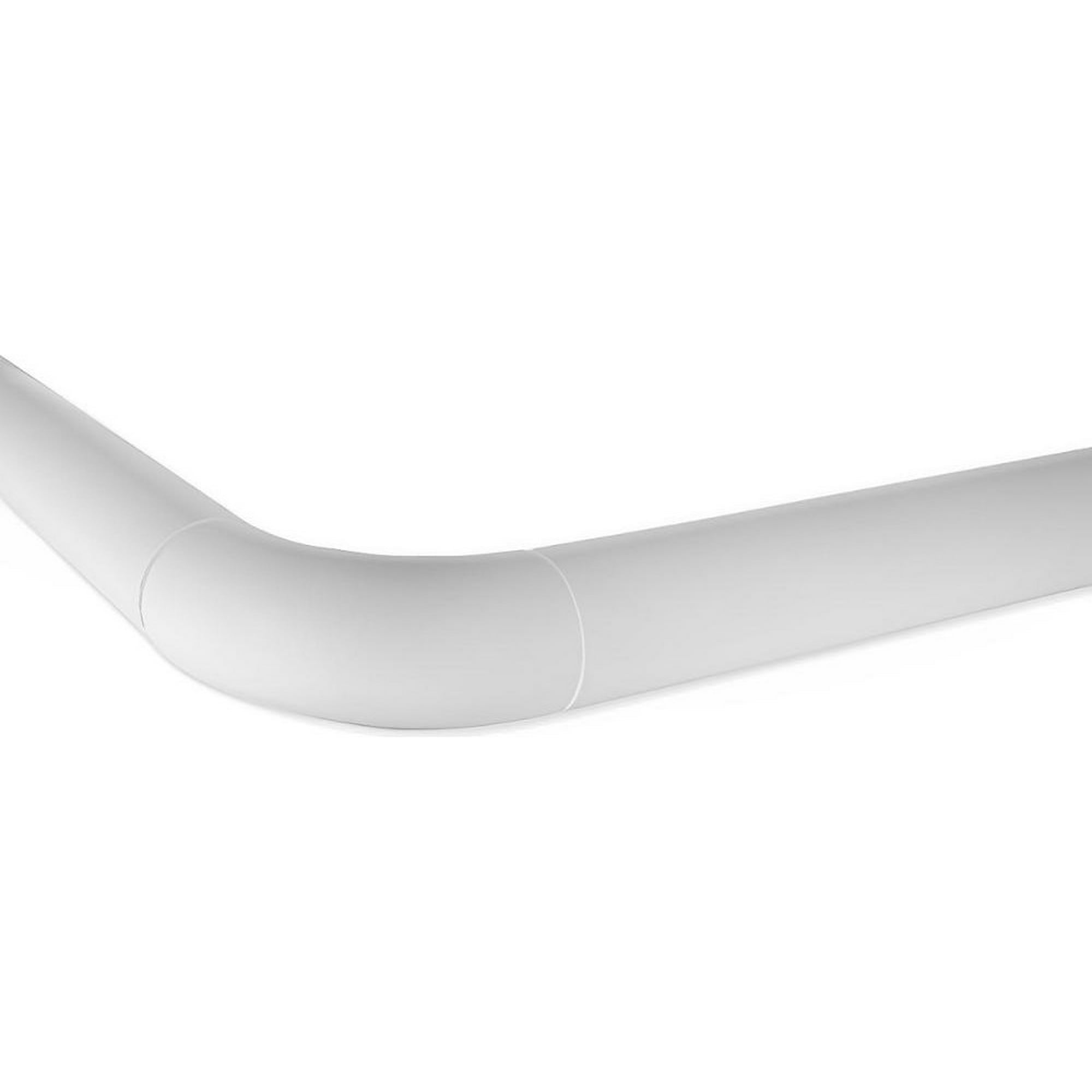 Barra Cortiña De Baño Microcontrol 75x75 Cm Blanco Dvp