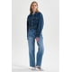 thumbnail image 4 of Jeans Mujer Ajuste Cintura Azul Claro, 4 of 4