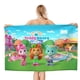 thumbnail image 1 of Osos de Té Town Toalla de playa de secado rápido con diseño temático, regalo para mujeres y niñas, ideal para cumpleaños, fans, amantes de la música, uso en la playa o al aire libre, 78 × 180 cm, 1 of 6
